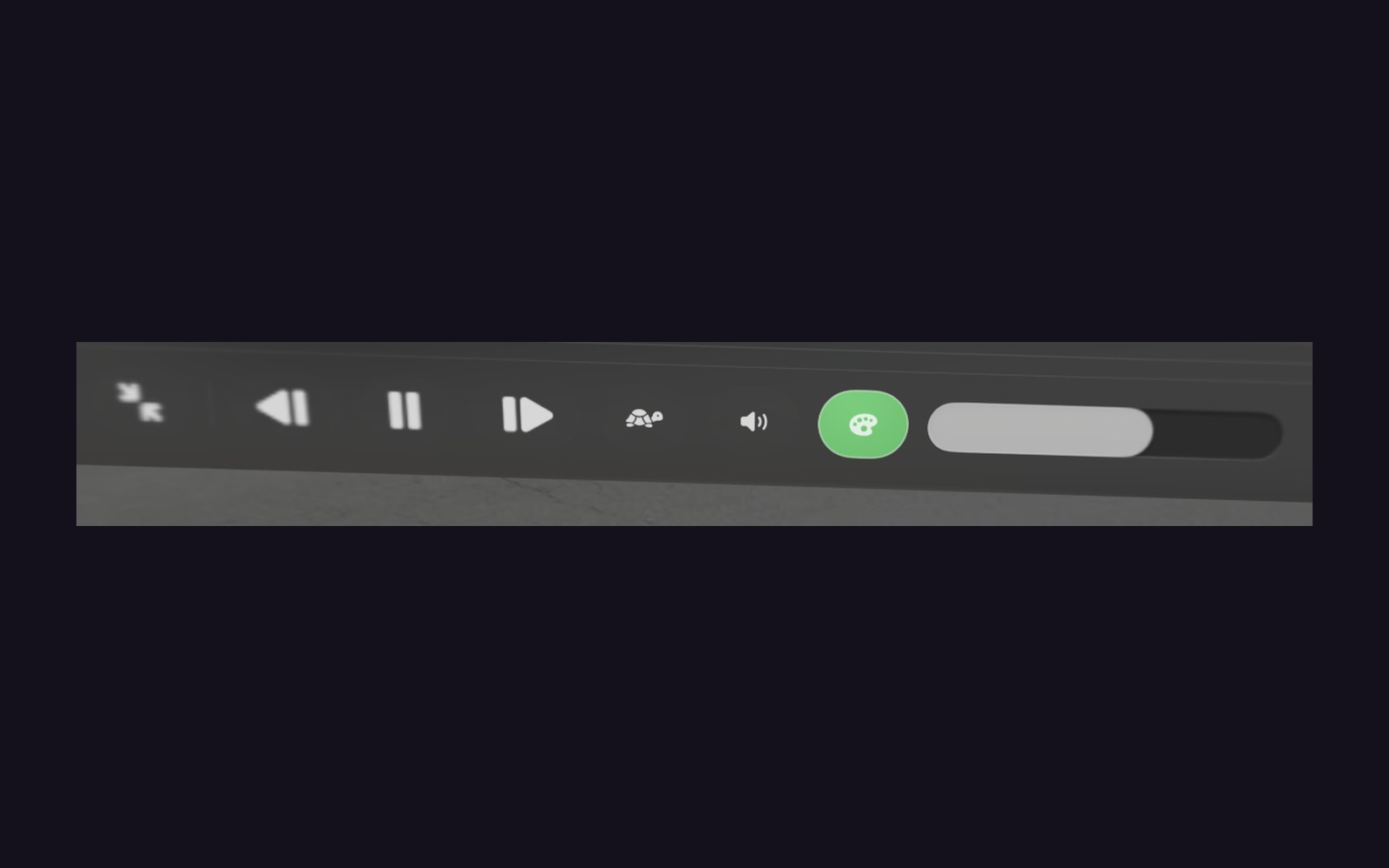 Clip transport — frame step, slow motion, audio, color correction